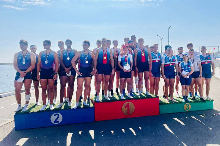 Kuban athletes won 18 medals at the national rowing championship