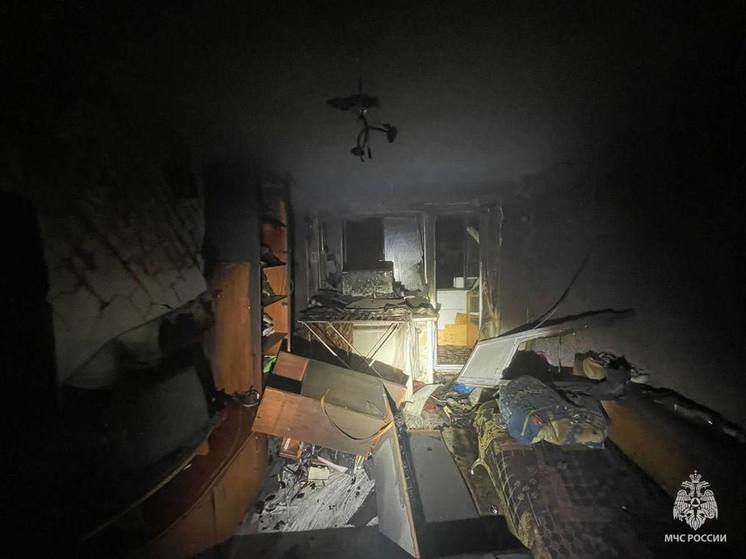 При пожаре в пятиэтажке в Башкирии погиб мужчина