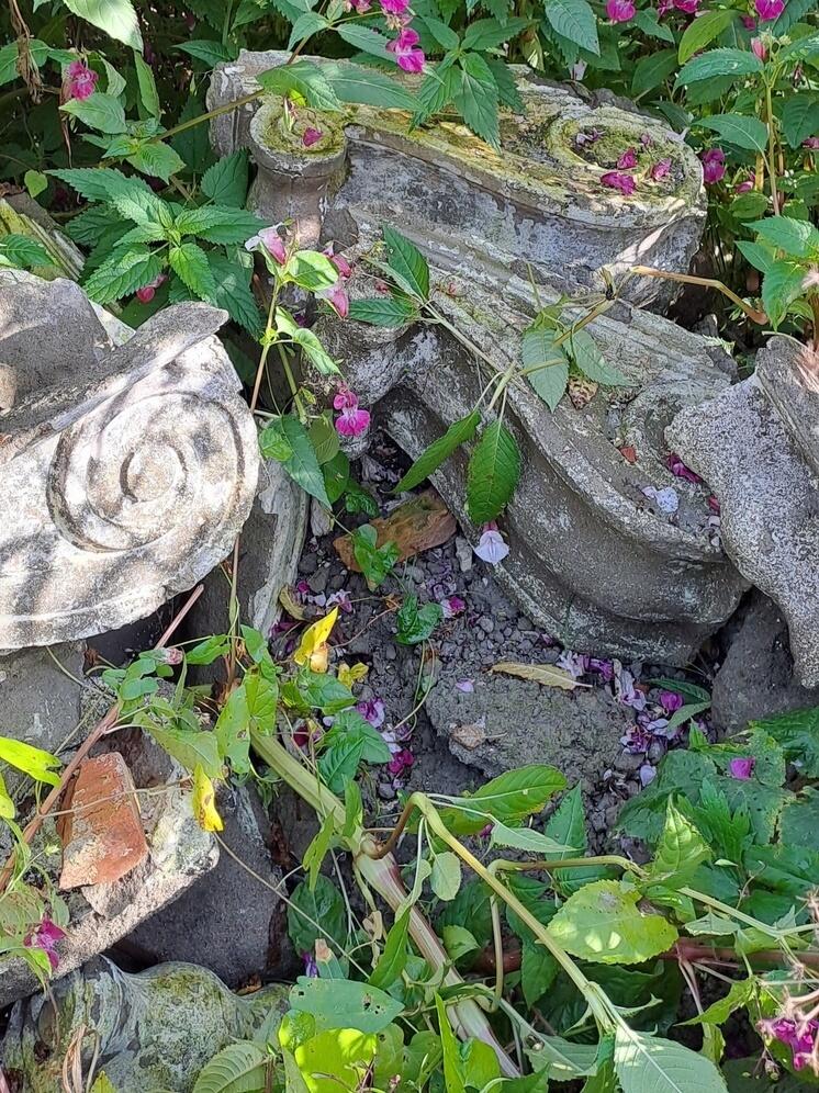 Рабочие в Петрозаводске выкинули декоративные украшения старого дома как мусор