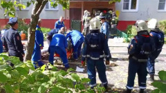 Во взорванном доме в Балашихе на спасателей рухнула стена: видео с места