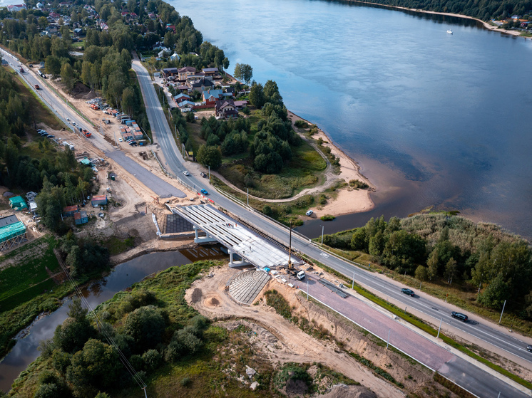 Под Кировском в Ленобласти скоро завершится строительство моста через Мойку