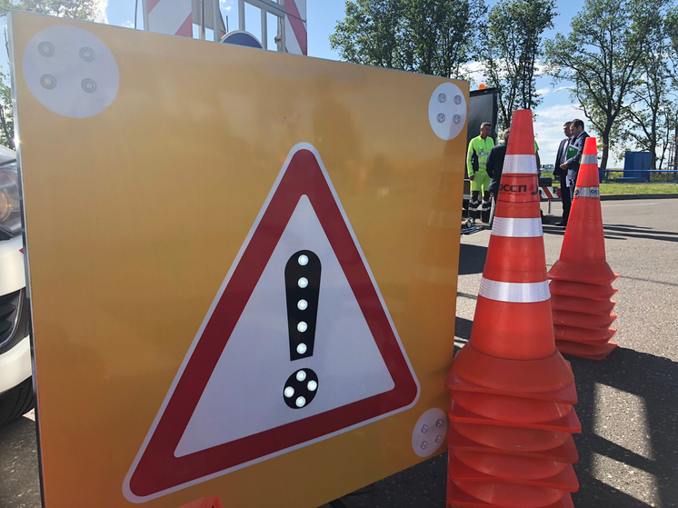 В Туле на улице Оборонной появился «умный» пешеходный переход