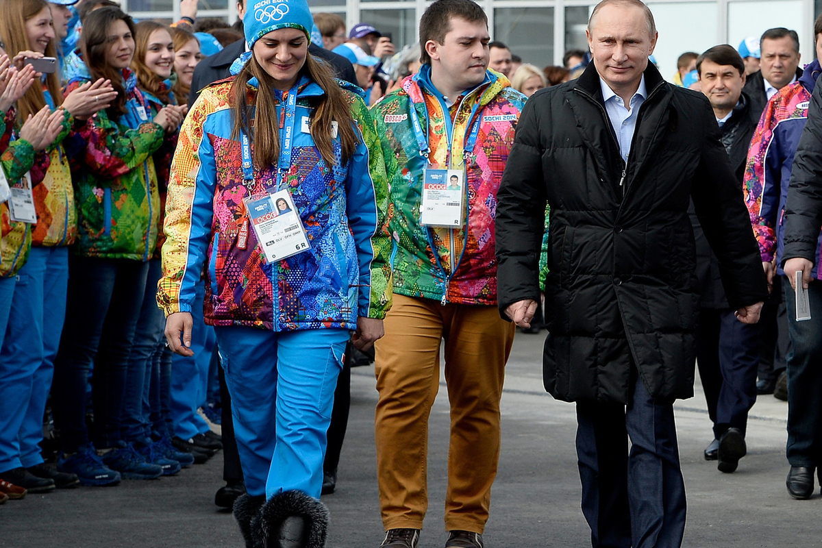 Elena Isinbaeva removed a joint photo with Putin from social networks