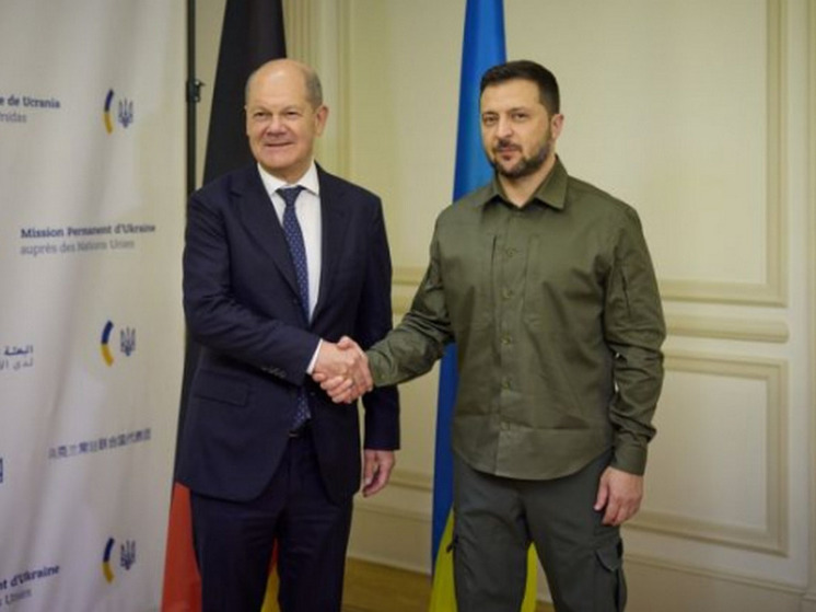 Зеленский обсудил с Шольцем ПВО