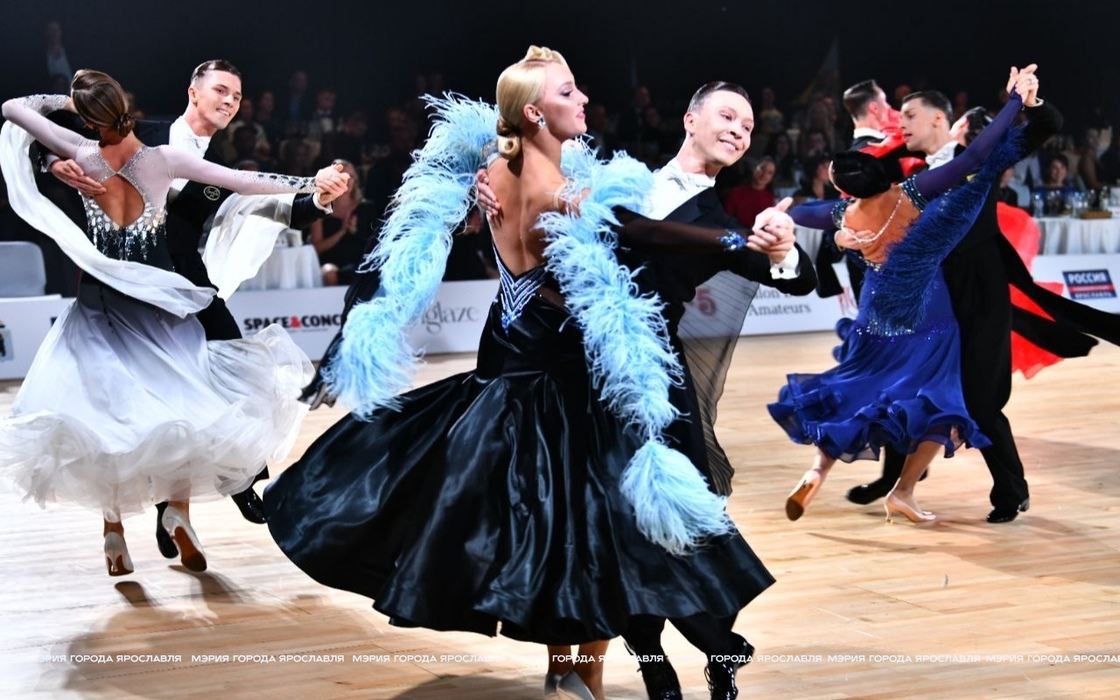 Красота и страсть: фестиваль бального танца в Ярославле