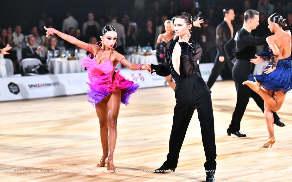 Красота и страсть: фестиваль бального танца в Ярославле