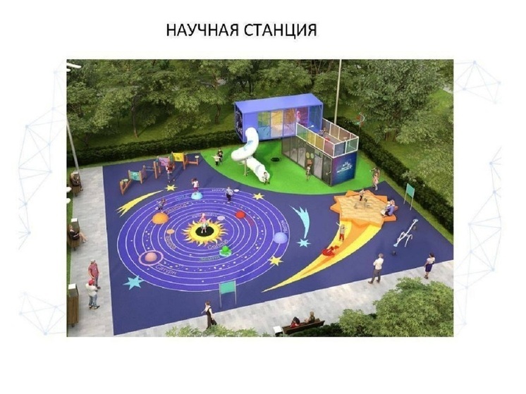 В Новом Уренгое представили 5 проектов обустройства научной детской площадки