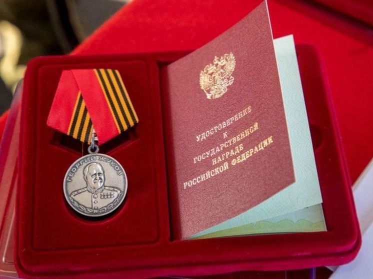 Участник СВО из Башкирии получил медаль Жукова