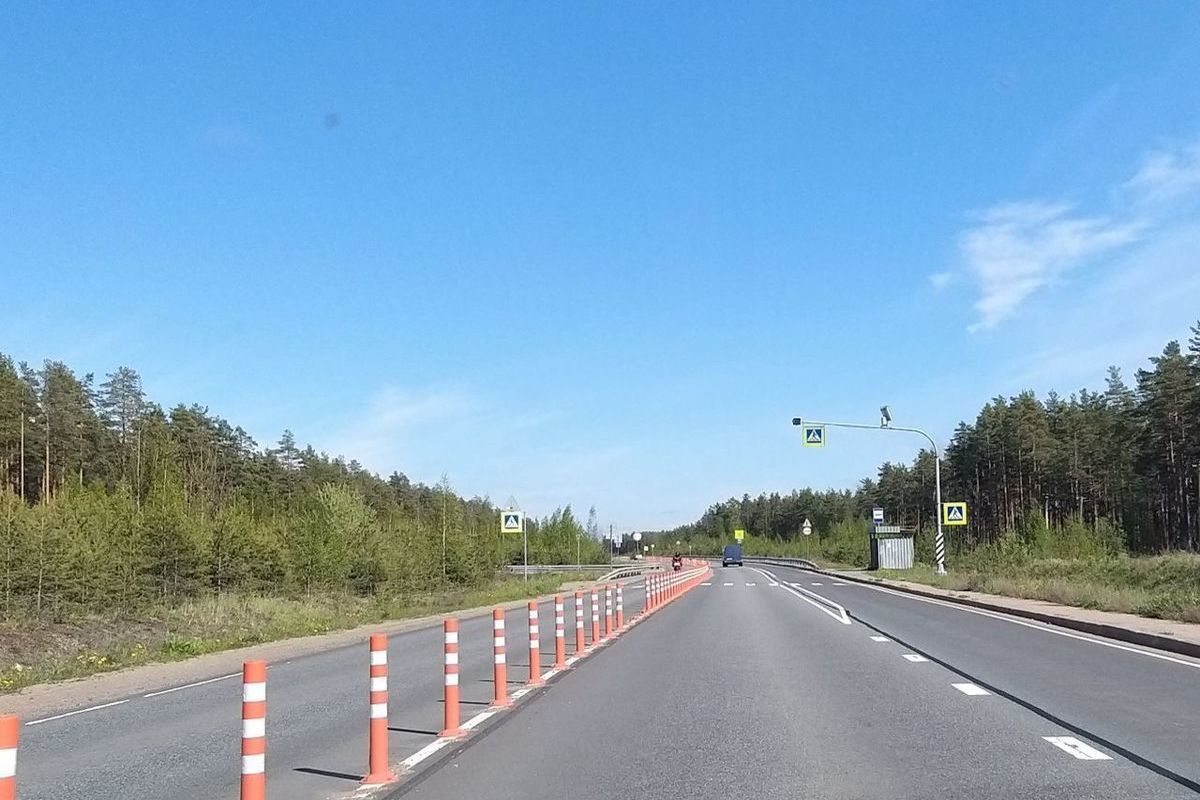 Дорожники досрочно отремонтируют Гатчинское шоссе до Кикерино