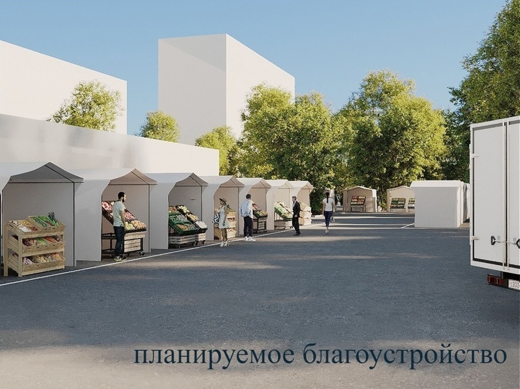Зампред Швакова сообщила о начале благоустройства ярмарки у ТЦ «Кит» в Канищеве