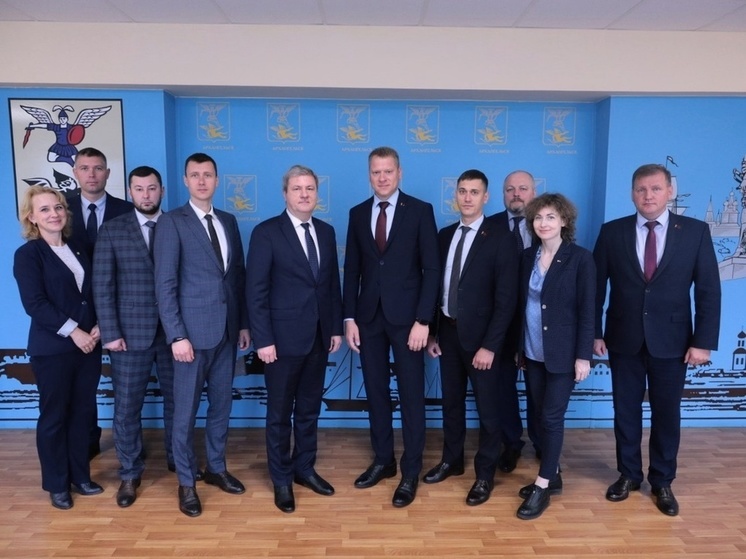 В Архангельск с визитом прибыла делегация Октябрьского района Минска