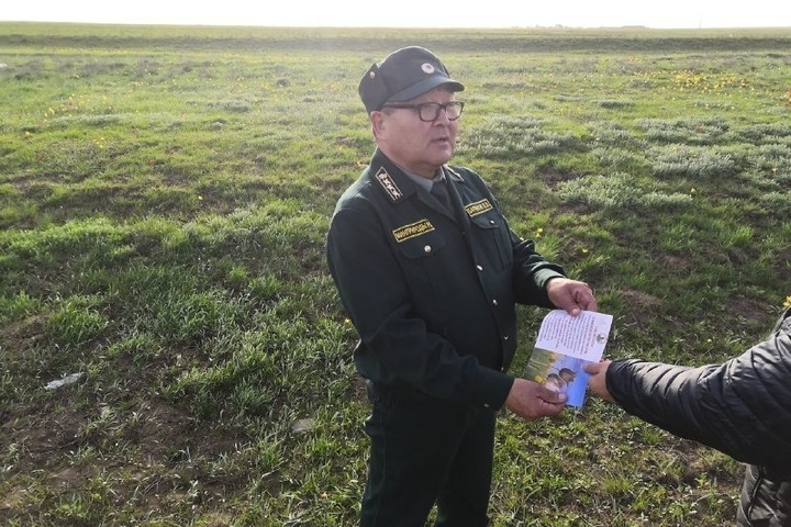 В Калмыкии казаки и волонтеры патрулируют леса