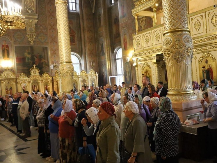 В Серпухове прошёл праздничный молебен в День Рождества пресвятой Богородицы
