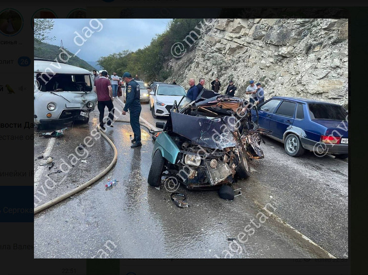 В Дагестане случилась авария со смертельным исходом