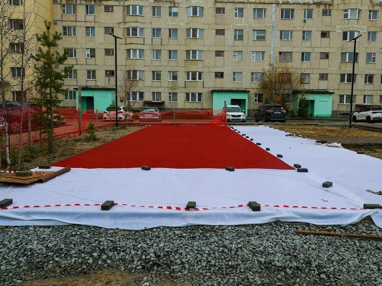 В Надыме работы на благоустраиваемых территориях подходят к концу