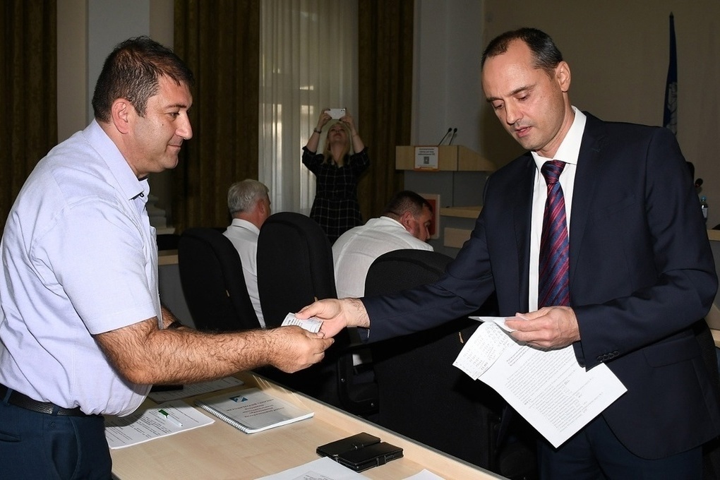 В Белореченском районе прошла первая сессия Совета муниципалитета