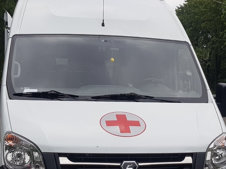 Мотоциклиста увезли в реанимацию с места ДТП в Петрозаводске