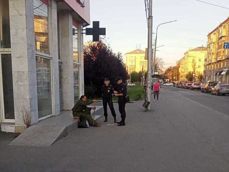 22 сентября в Рязани полицейские массово проверяют граждан на улицах