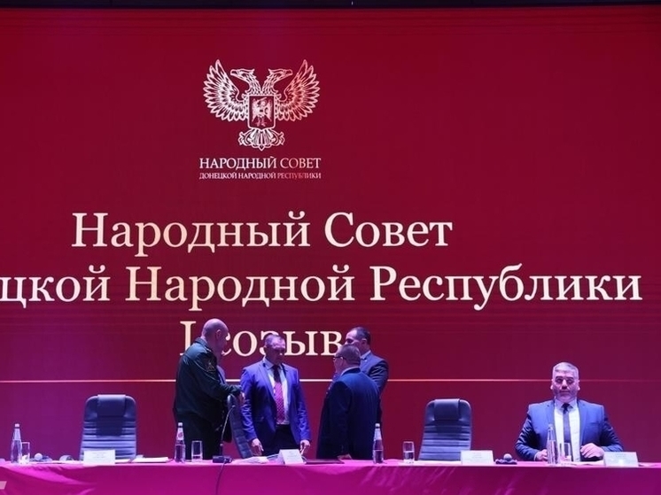 Президиум Народного Совета ДНР провел первое официальное собрание