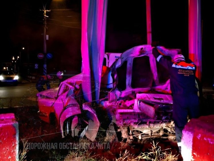 Автокатастрофа с двумя погибшими произошла в Чите в ночь на 23 сентября