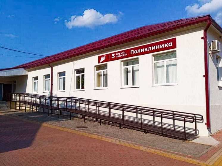 В Хлевенском районе завершили реконструкцию поликлиники