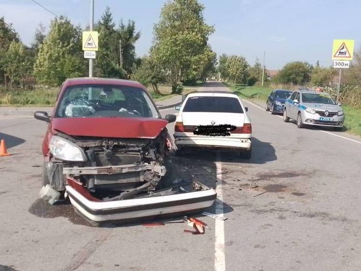 В Гурьевском районе женщина выехала на встречку и столкнулась с пьяным водителем