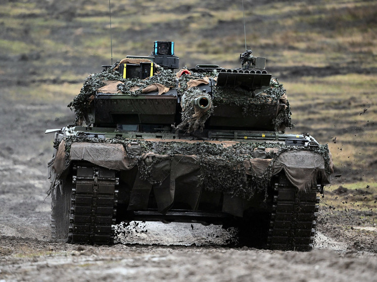 Разведчики российской армии уничтожили танк Leopard, экипаж которого полностью состоял из военнослужащих Бундесвера
