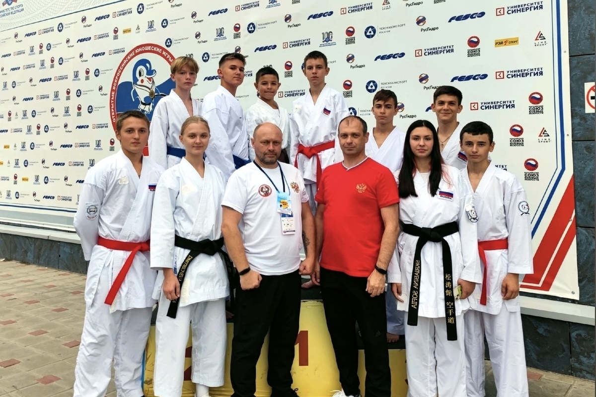 Young karatekas from Oryol won 4 medals at the All-Russian Games