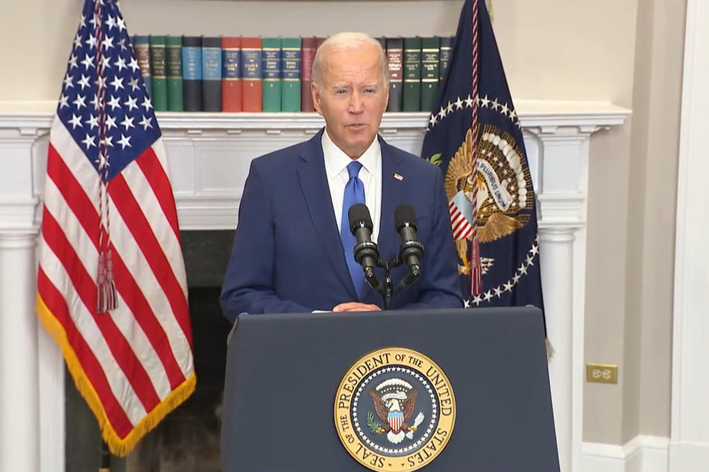 Biden was vaccinated with an updated drug against COVID-19