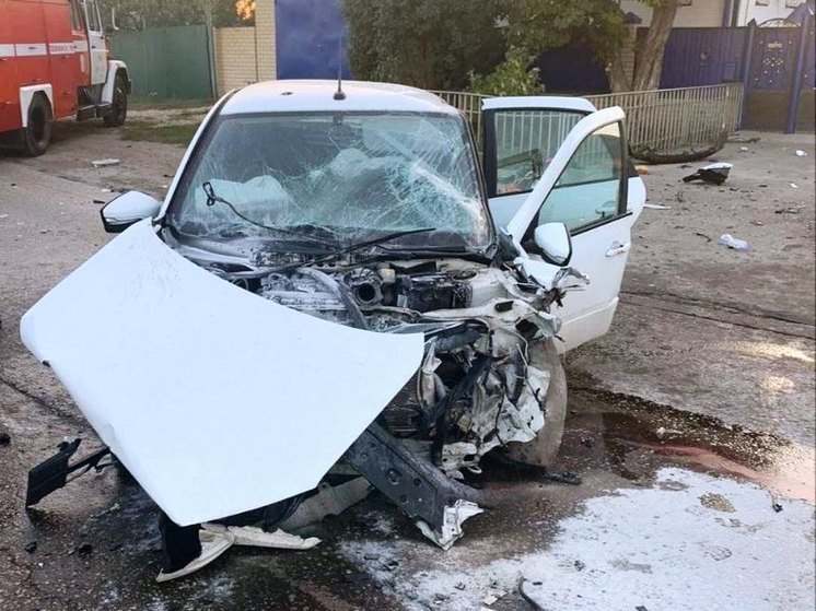 В Пугачёве столкнулись два автомобиля, один водитель погиб