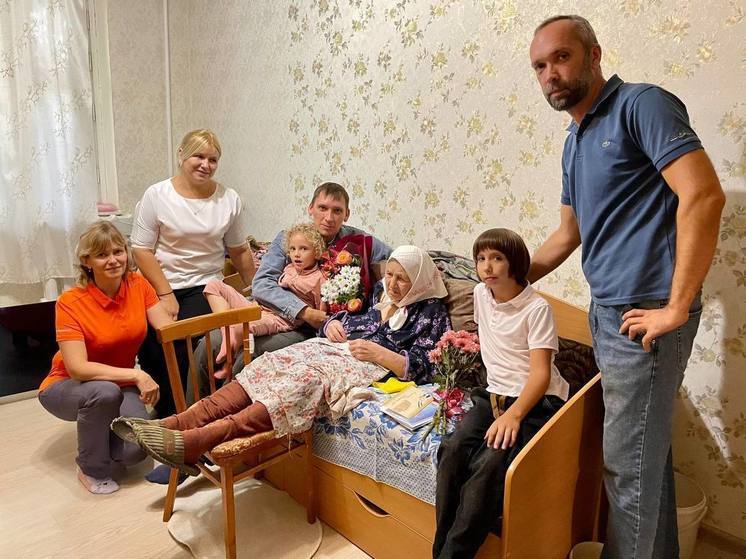 Жительнице Уфы исполнилось 100 лет