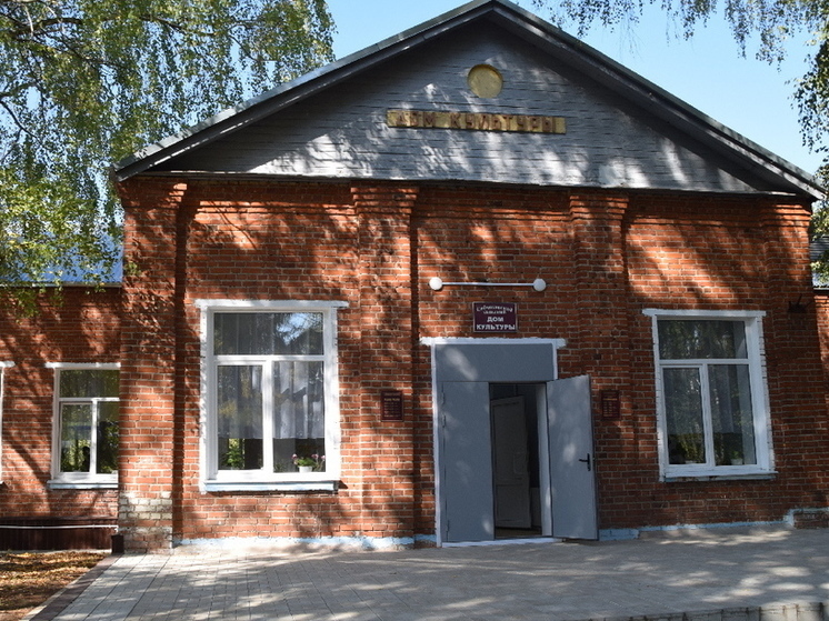 В Собчакове Спасского района открыли отремонтированный дом культуры