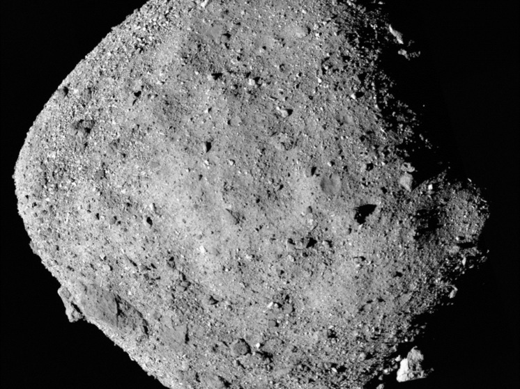 A capsule with soil samples from the Bennu asteroid returned to earth