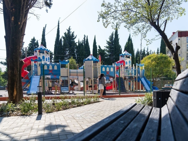 В Лазаревском районе Сочи появился «карманный парк»