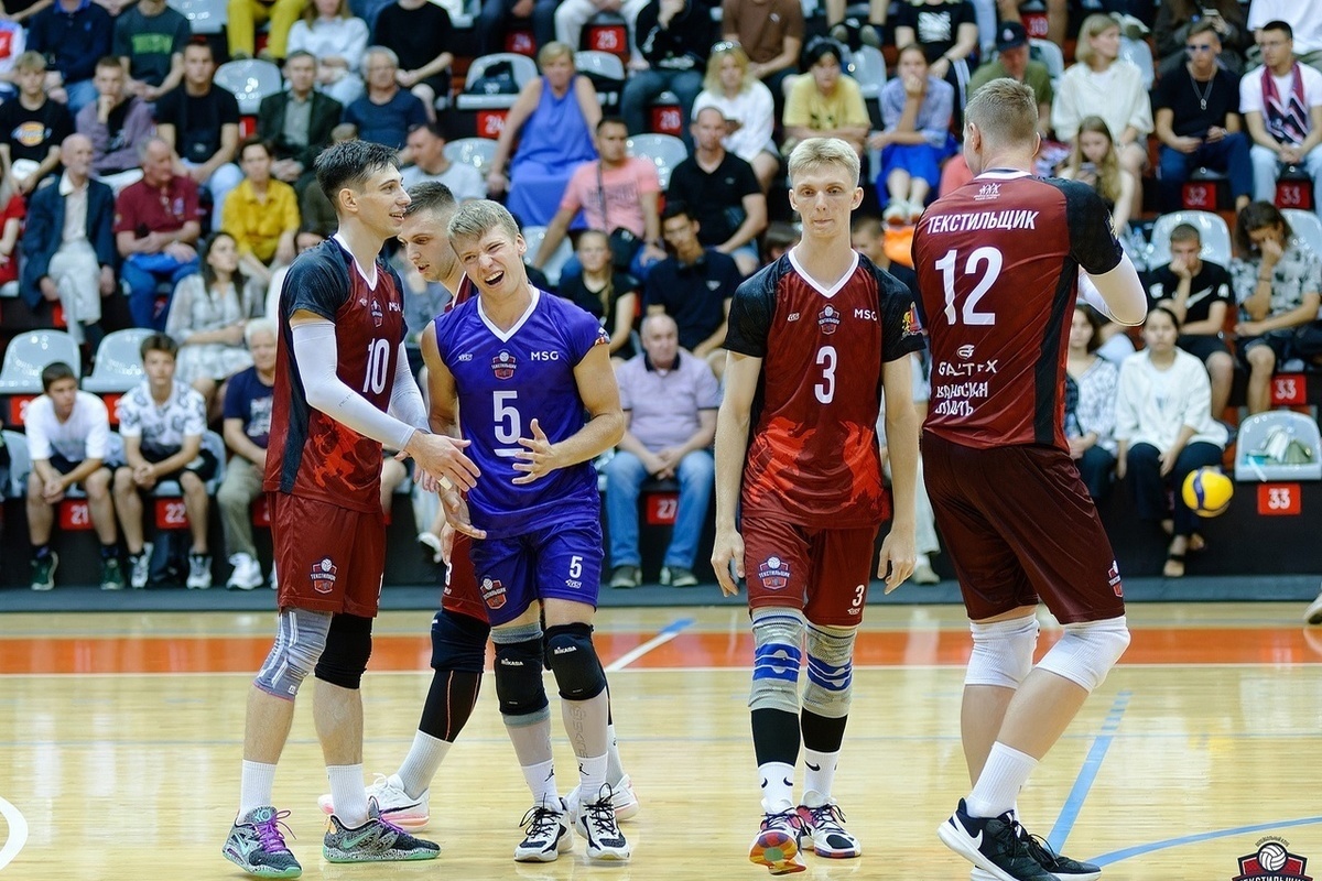 Tekstilshchik volleyball players became winners of the Major League Cup "B"