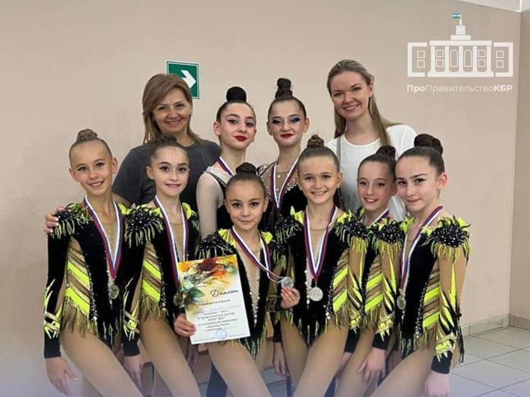 Юные гимнастки КБР привезли награды с открытого турнира