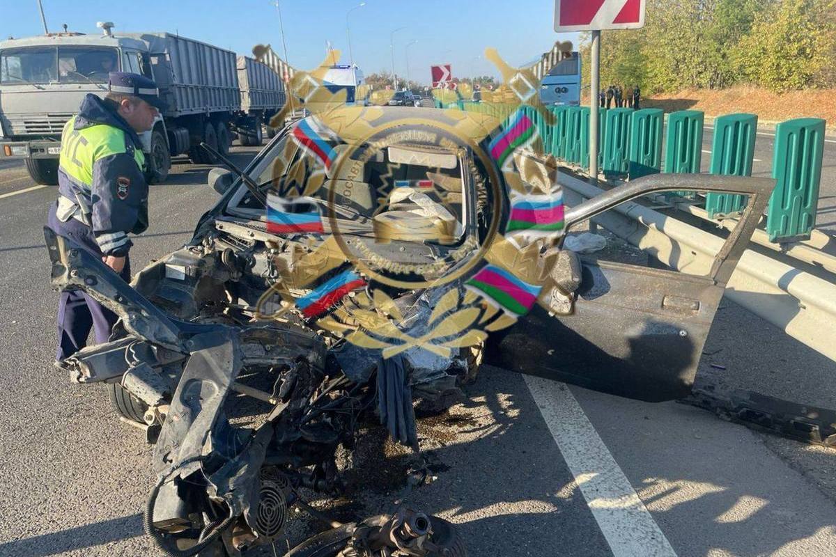 В столкновении машины с дорожным ограждением в Северском районе погиб автомобилист