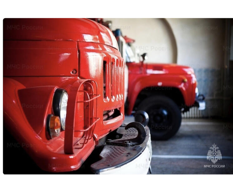 В Смоленске на Тихвинке  сгорела баня