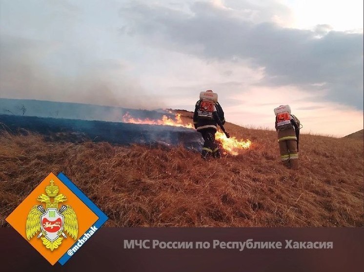 В Хакасии снова повышается риск природных пожаров