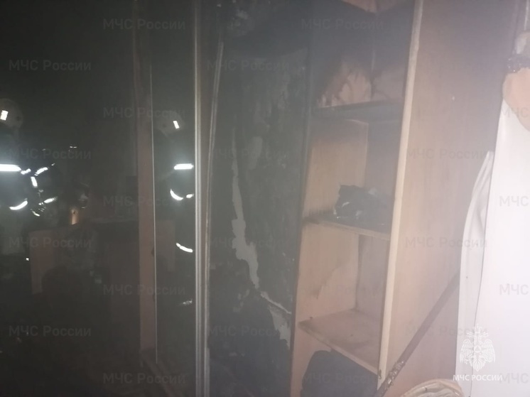 Во Владимире тушили пожар в жилом доме