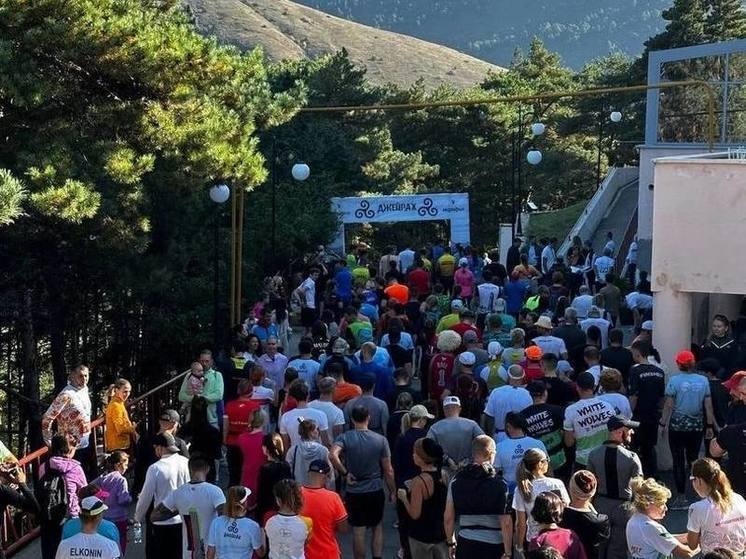 Более 200 человек приняли участие в фестивале бега в горах Ингушетии