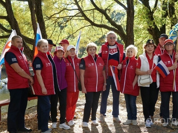 Спортивный праздник для пенсионеров прошел в Вологде