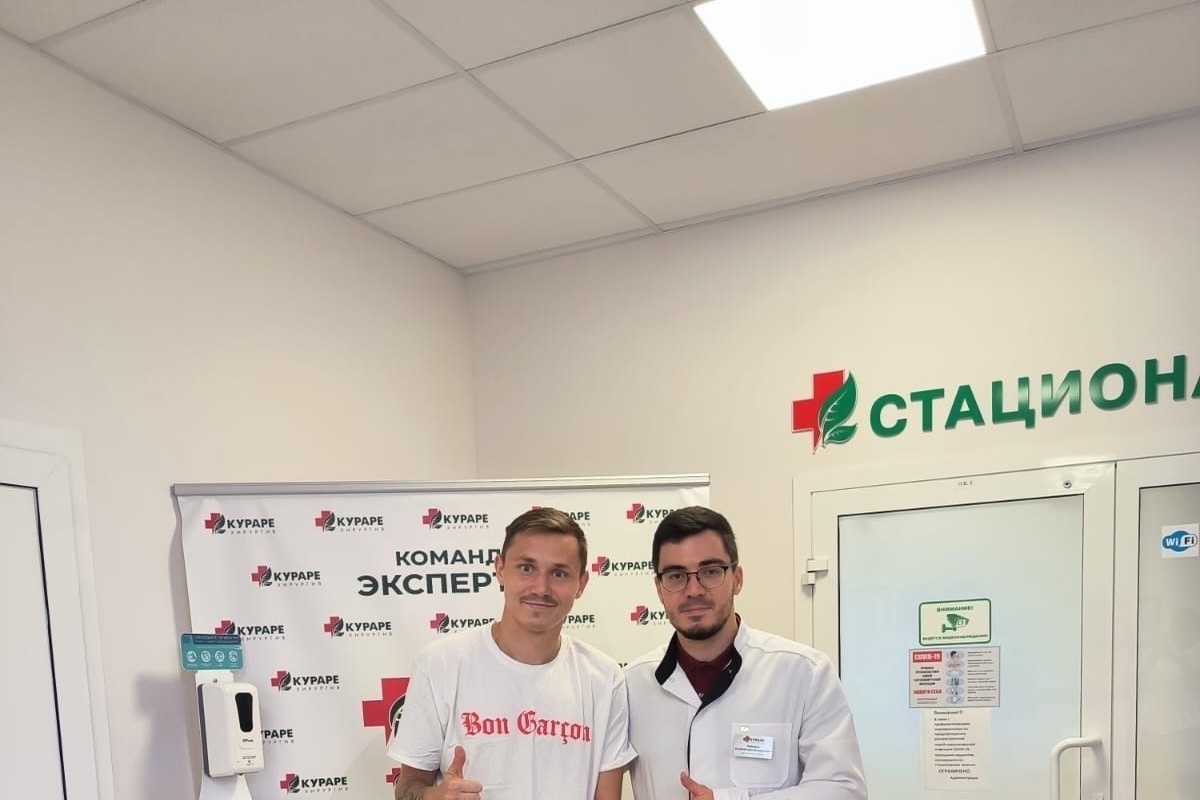 The Tekstilshchik footballer began recovery from a complex injury