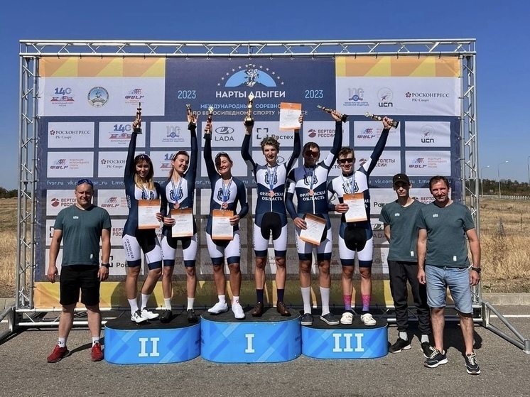 Орловские велогонщики завоевали бронзу на чемпионате России