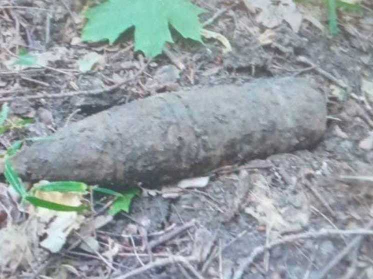 В одном из сел Липецкой области грибники обнаружили снаряд