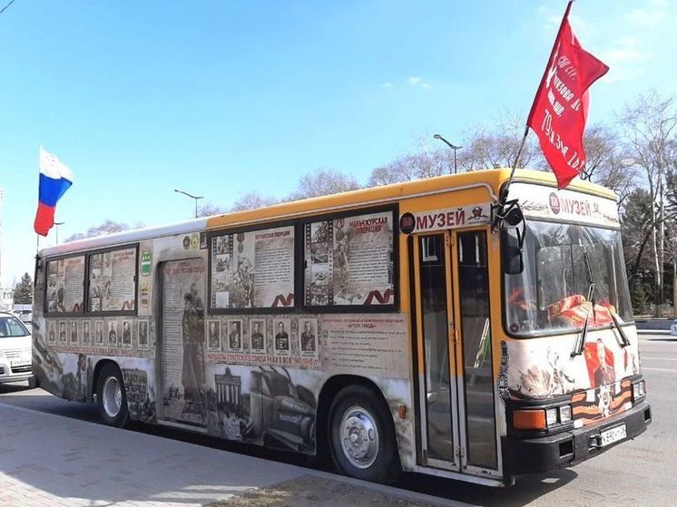 «Автобус Победы» с передвижным музеем приехал 26 сентября в Читу