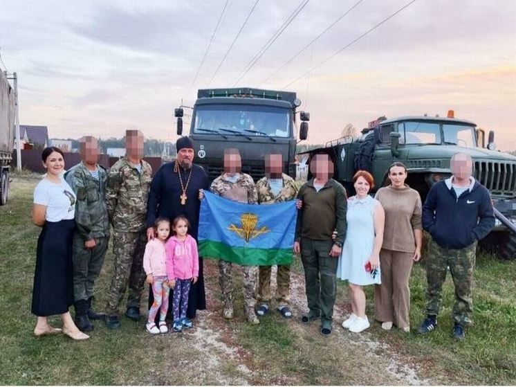 Псковские десантники по пути в зону СВО посетили Орловскую область