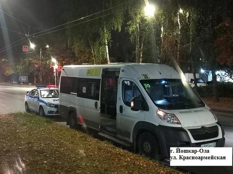 В Йошкар-Оле пассажирка маршрутки попала в больницу после падения