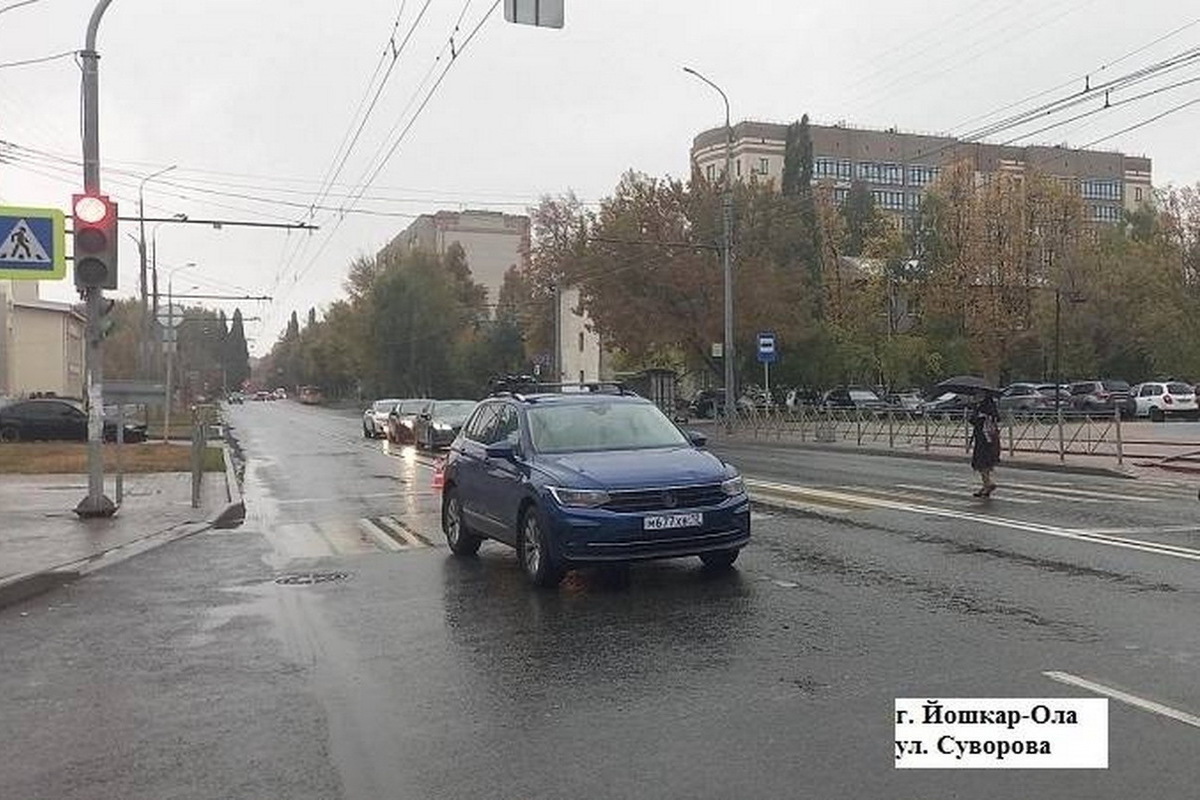 На улице Суворова в Йошкар-Оле сбили женщину-пешехода - МК Йошкар-Ола