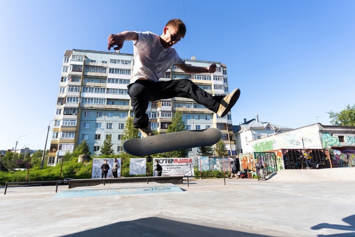 Skateboarders of the region summed up the summer season